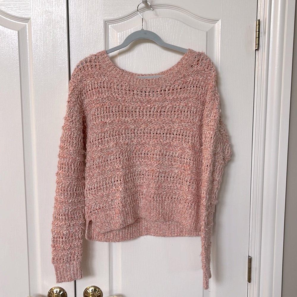 Pink Cozy Womens Sweater